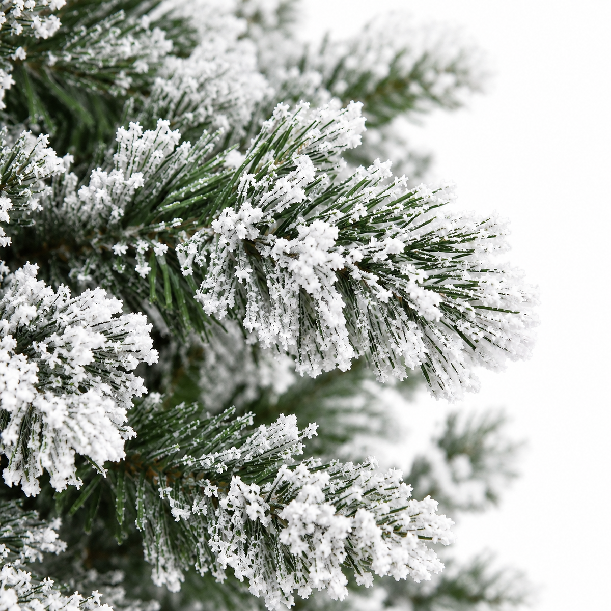 Sapin des Neiges floqué effet neige réaliste | Sapin Élégance
