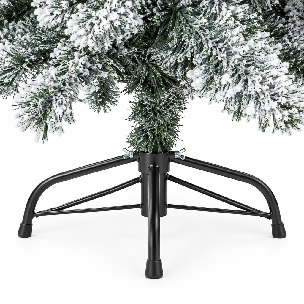Sapin Alpin floqué dense 657 branches | Sapin Élégance