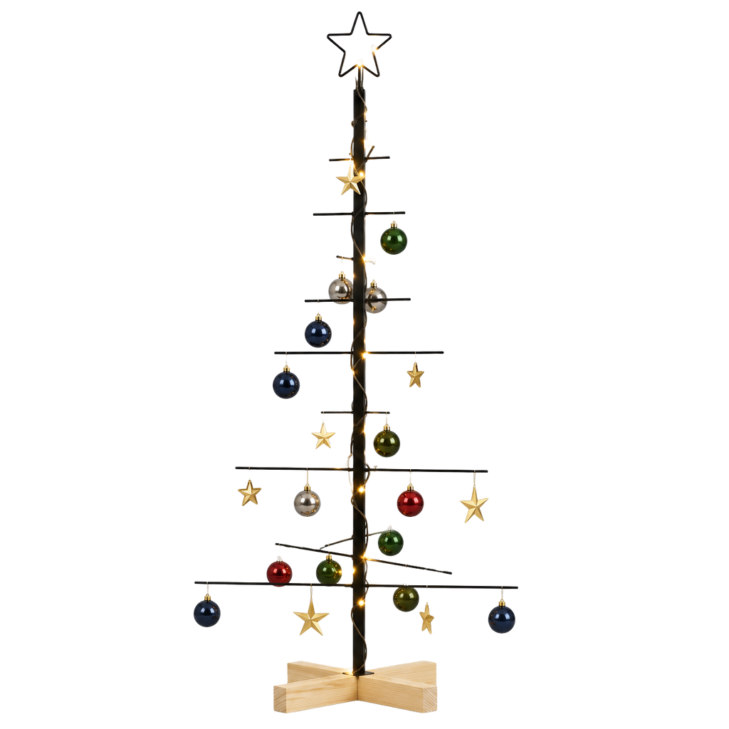 Sapin Épuré structure métal minimaliste | Sapin Élégance
