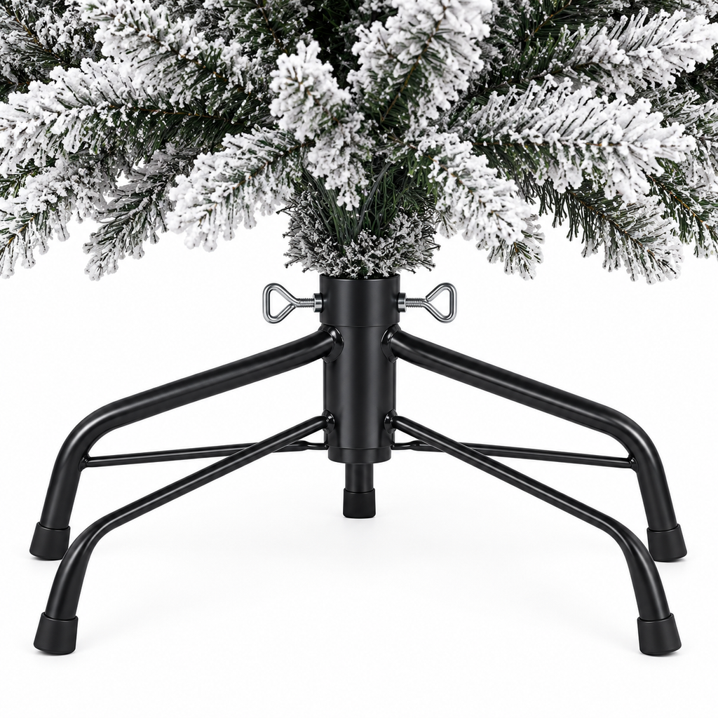 Sapin Nordik Floqué Lumineux 180cm | Sapin Élégance