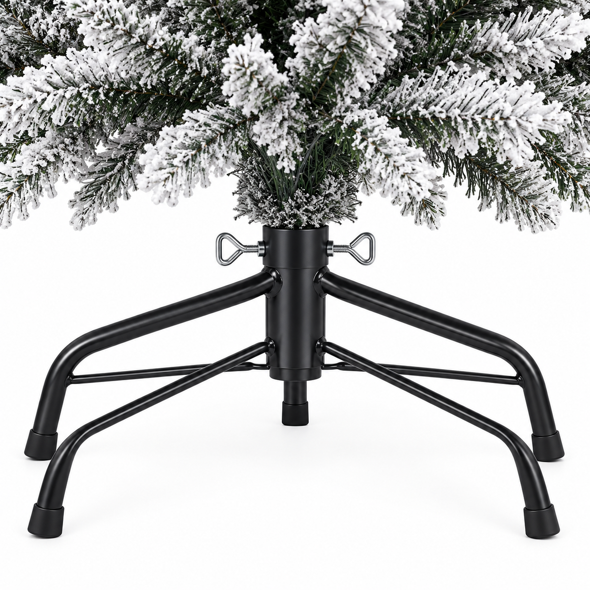 Sapin Nordik Floqué Lumineux 180cm | Sapin Élégance